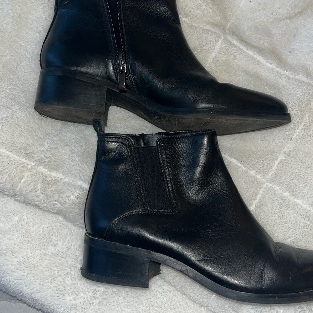 Franco Sarto Leather Boots